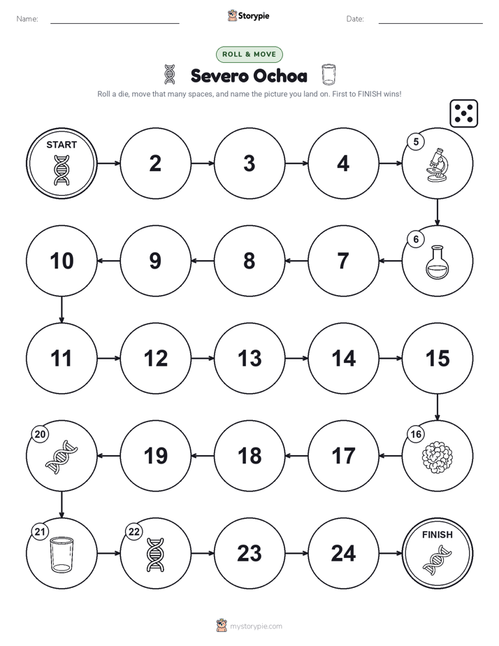 Roll & Move Game