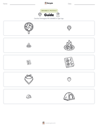 Anteprima della scheda stampabile di Guide