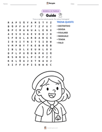 Anteprima della scheda stampabile di Guide
