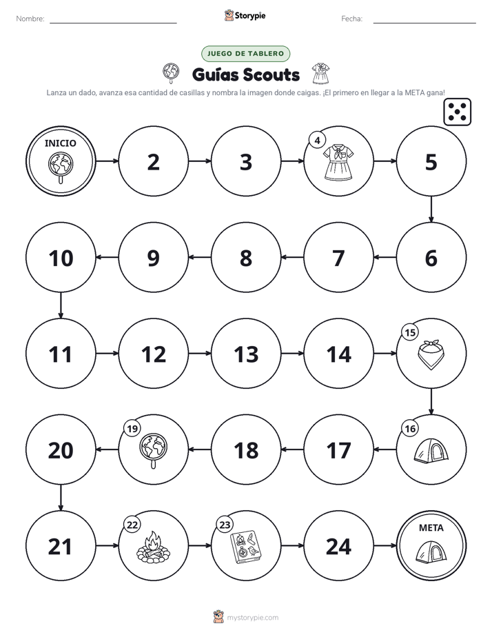 Juego de Rueda y Avanza