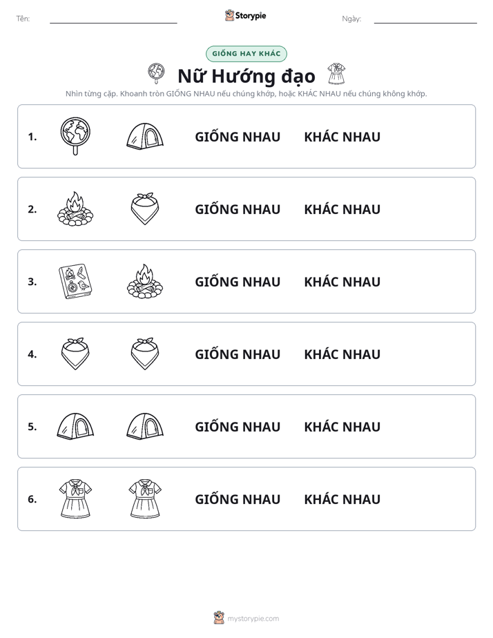 Giống Hay Khác