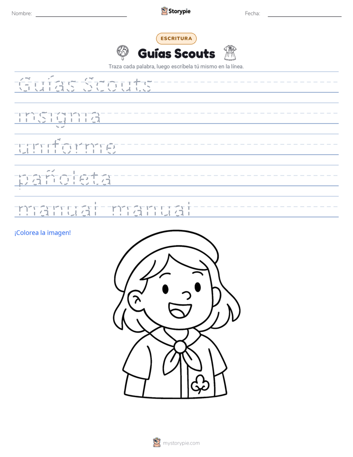 Práctica de Escritura