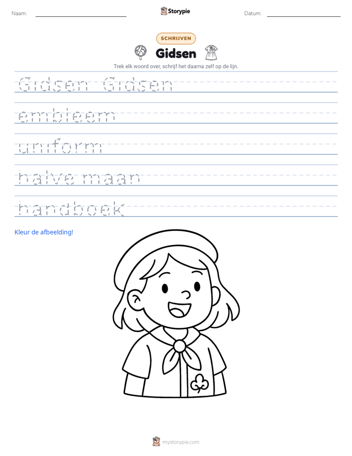Schrijf Oefening
