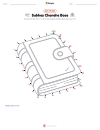 Subhas Chandra Bose printable worksheet preview
