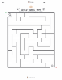 苏巴斯·钱德拉·鲍斯 可打印工作表预览