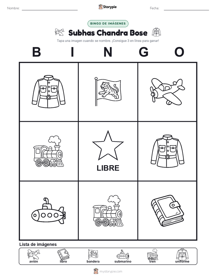 Bingo de Imágenes