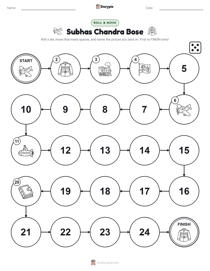 Roll & Move Game