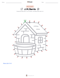 J. M. Barrie printable worksheet preview