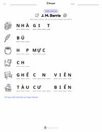 Xem trước tài liệu in sẵn J. M. Barrie