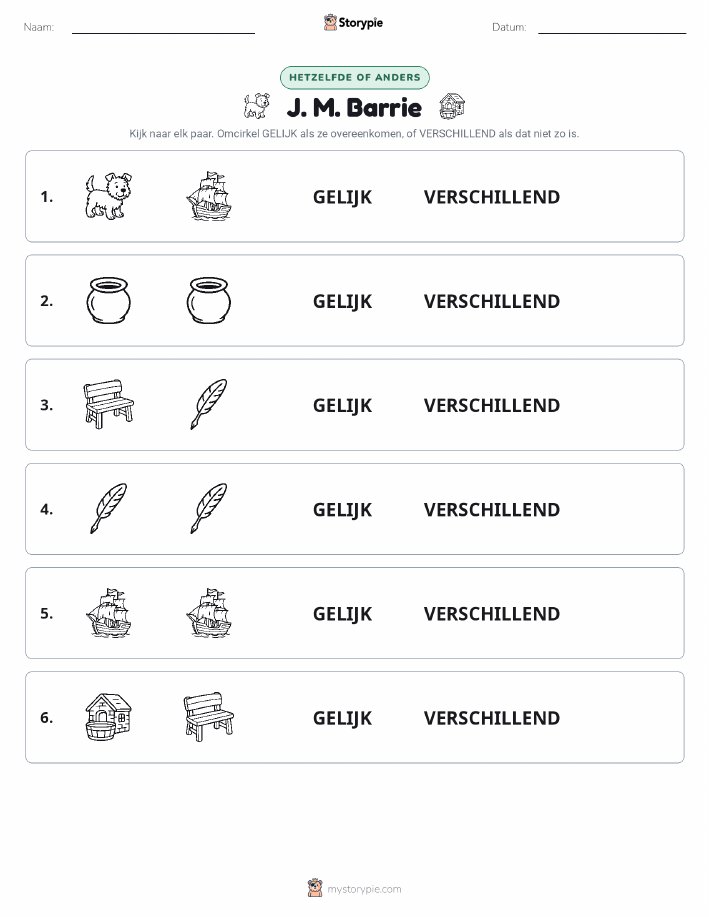 Zelfde of Verschillend