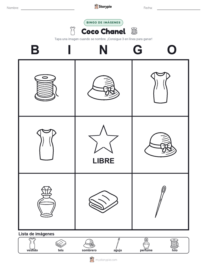 Bingo de Imágenes