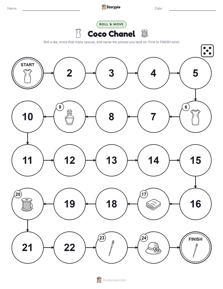 Roll & Move Game