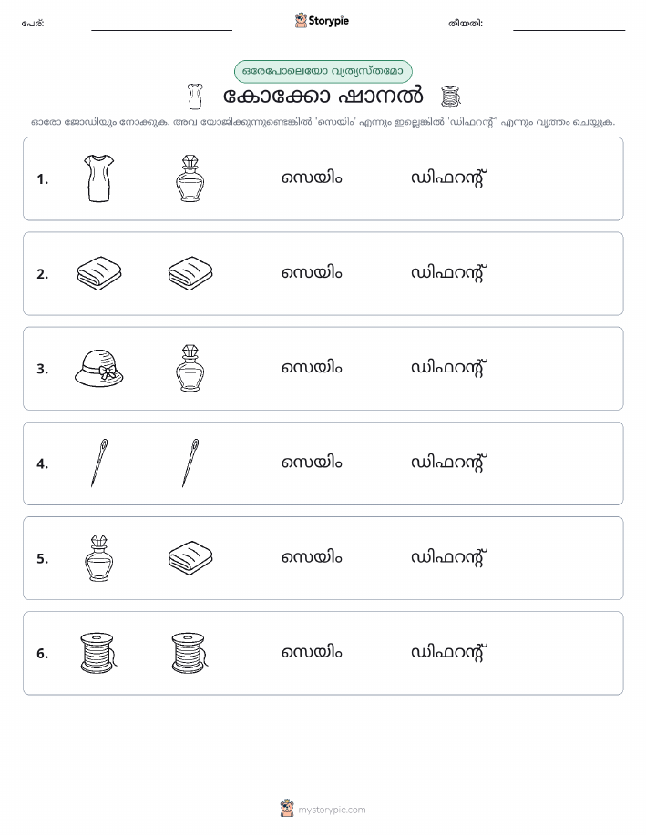ഒന്നോ വ്യത്യാസമോ