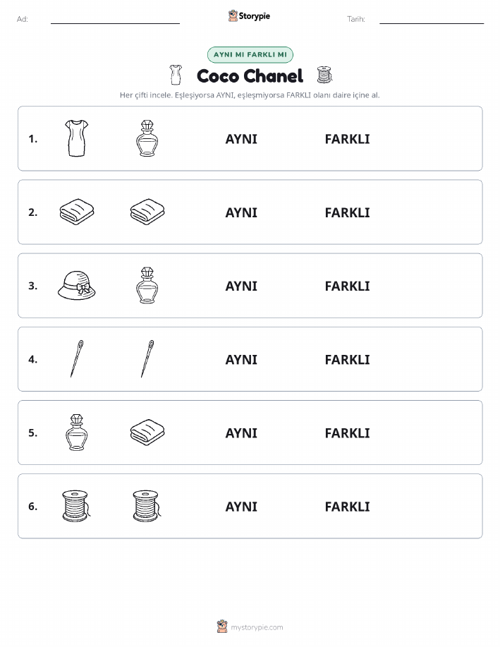 Aynı mı Farklı mı