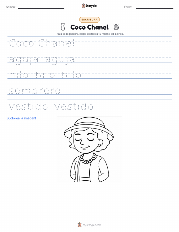 Práctica de Escritura