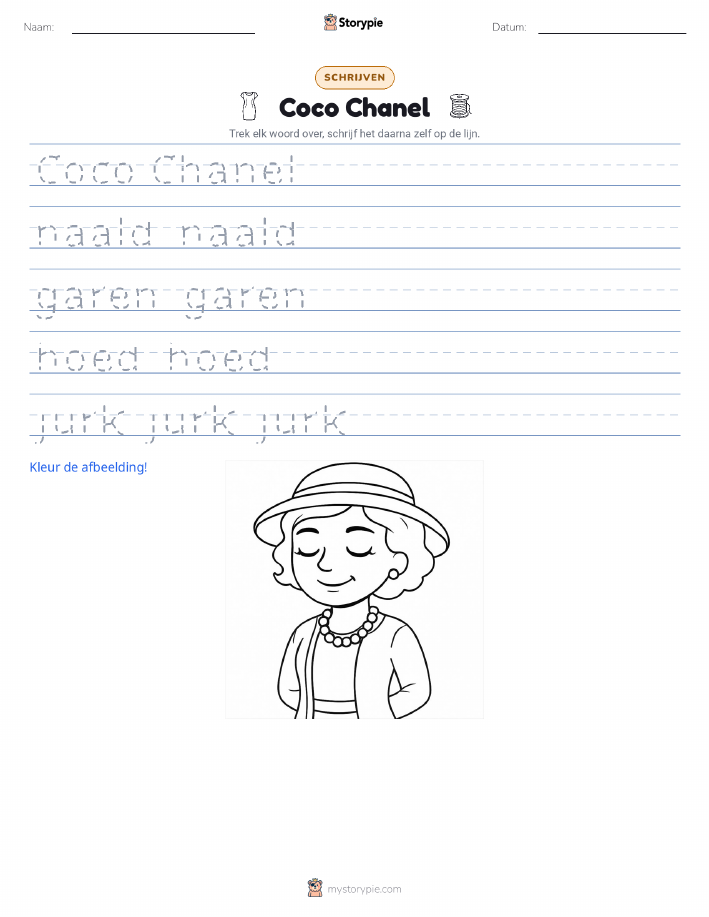 Schrijf Oefening