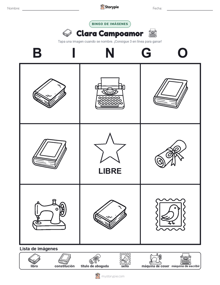 Bingo de Imágenes