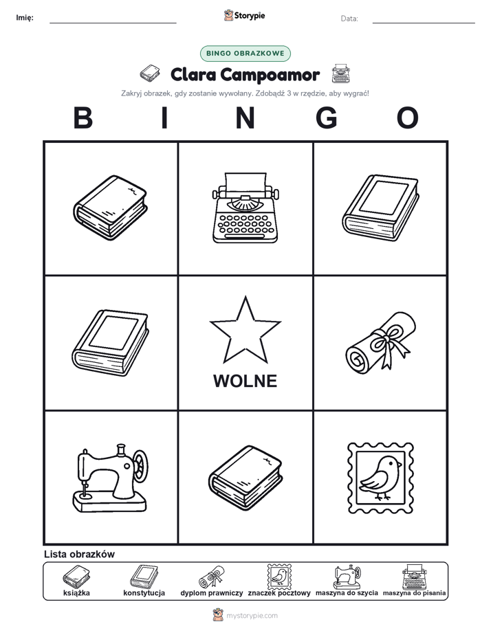 Bingo obrazkowe