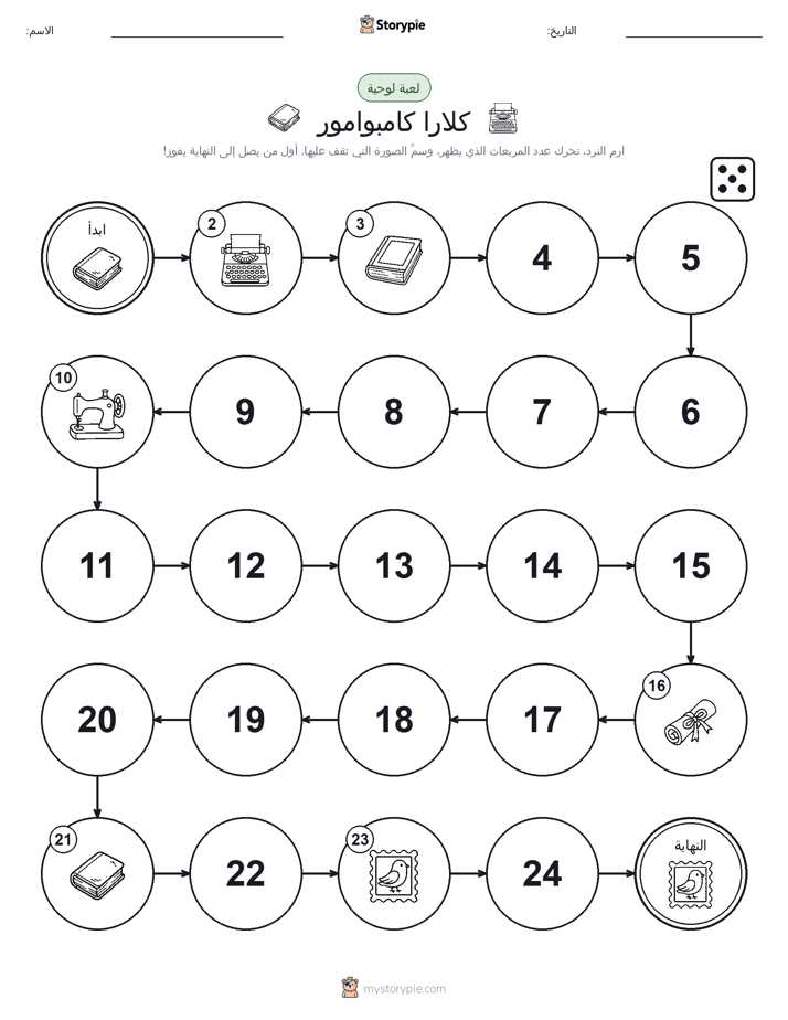 لعبة لف و تحرك