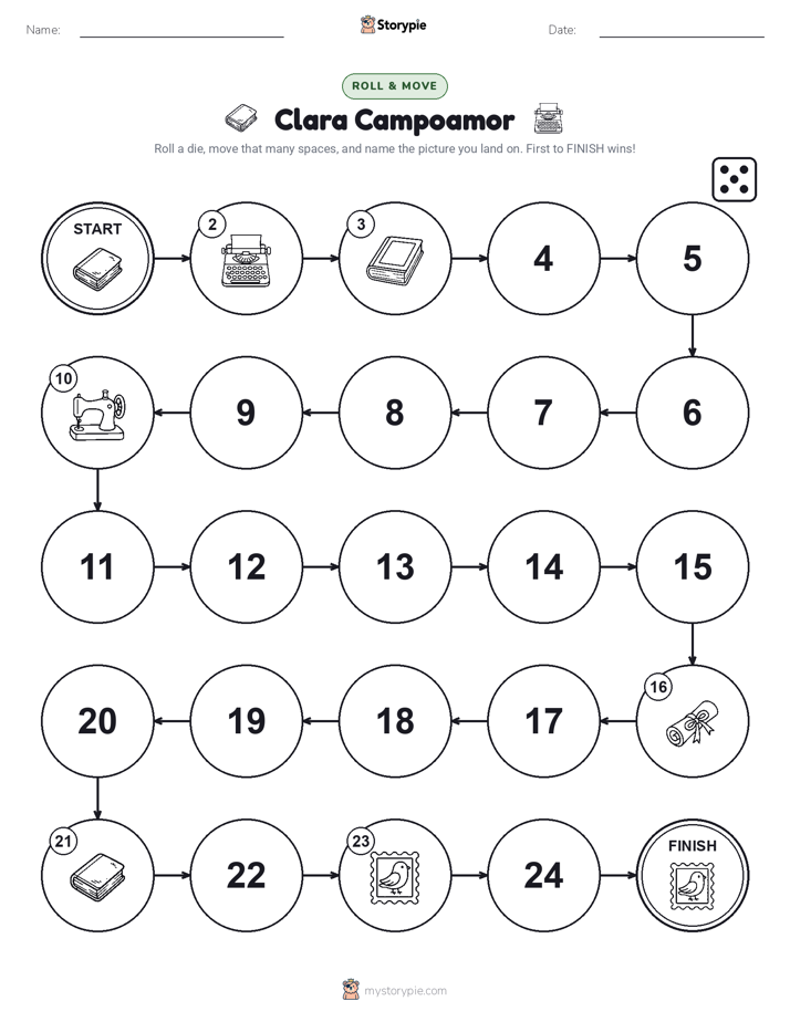 Roll & Move Game