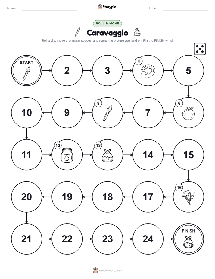 Roll & Move Game