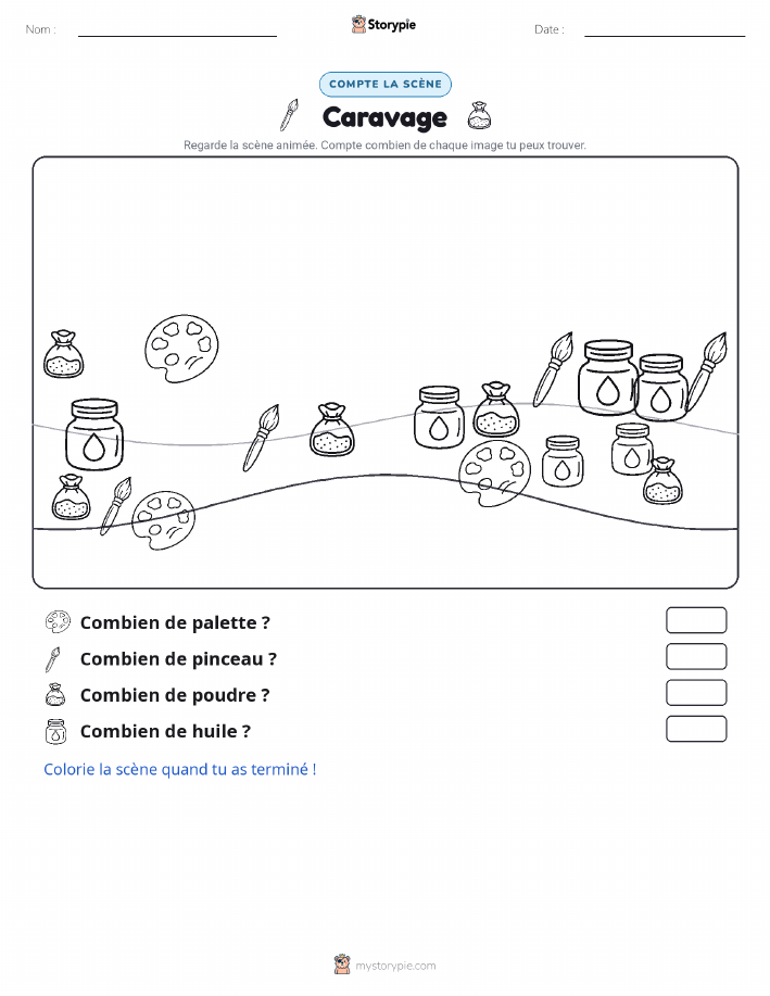 Scène de Comptage