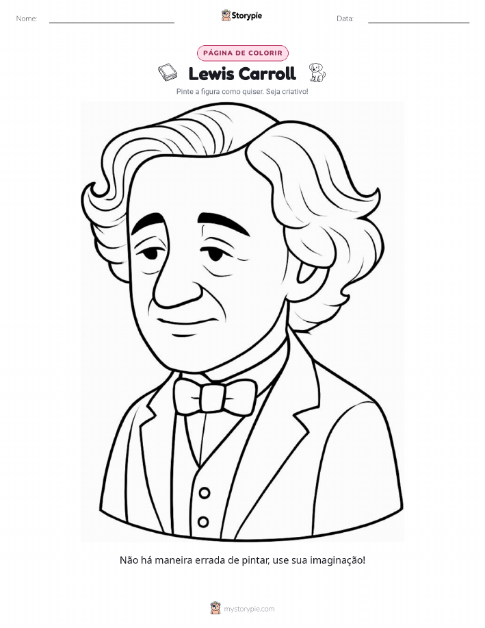 Página para colorir