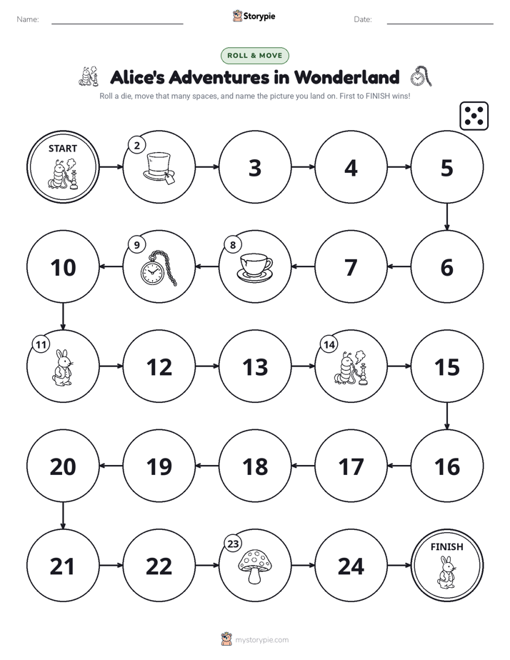 Roll & Move Game