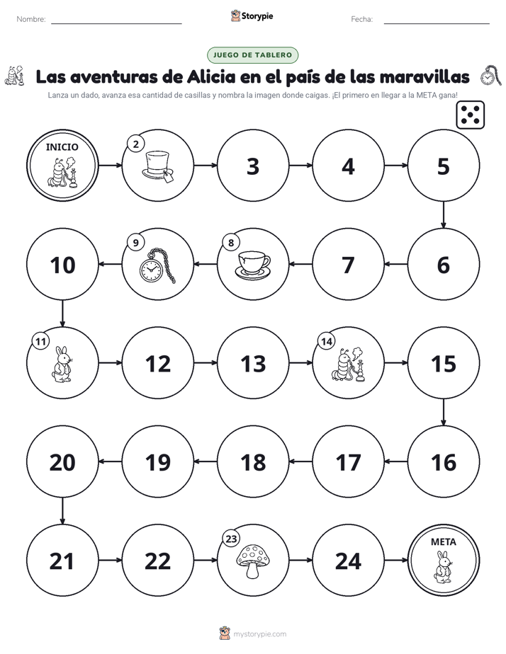 Juego de Rueda y Avanza