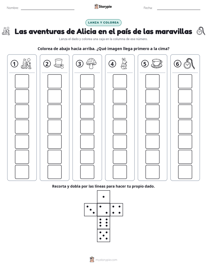 Rueda y Colorea
