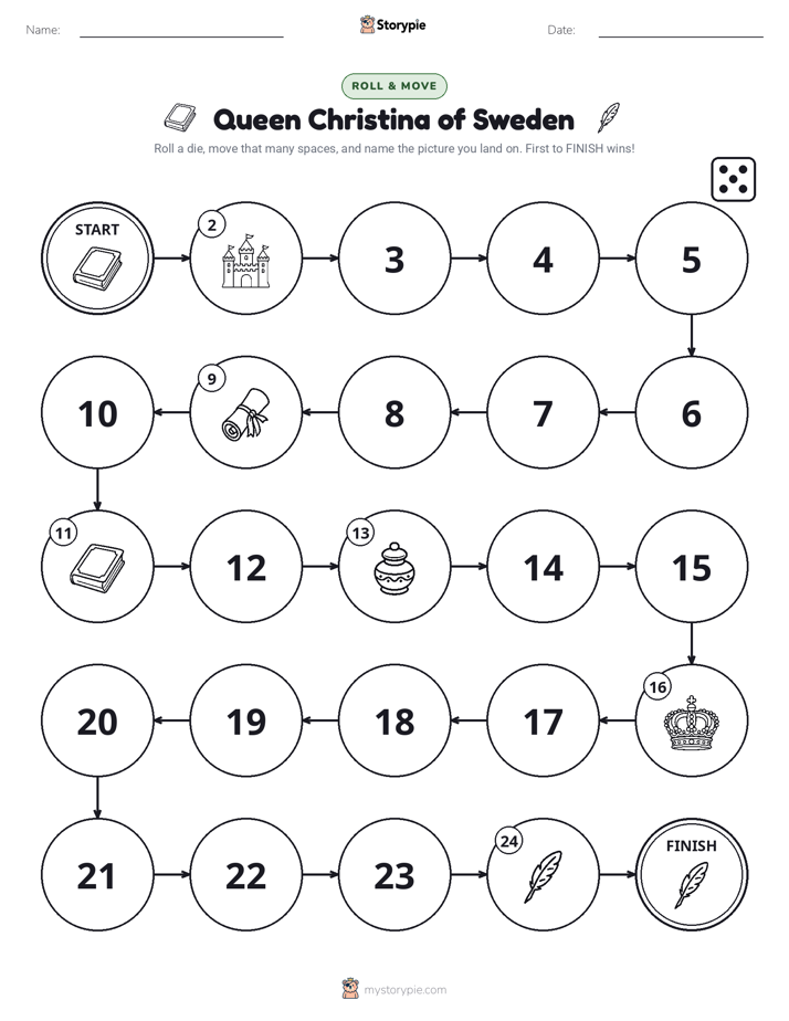 Roll & Move Game