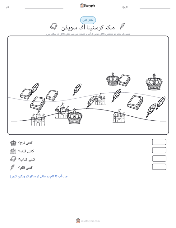 گنتی کا منظر