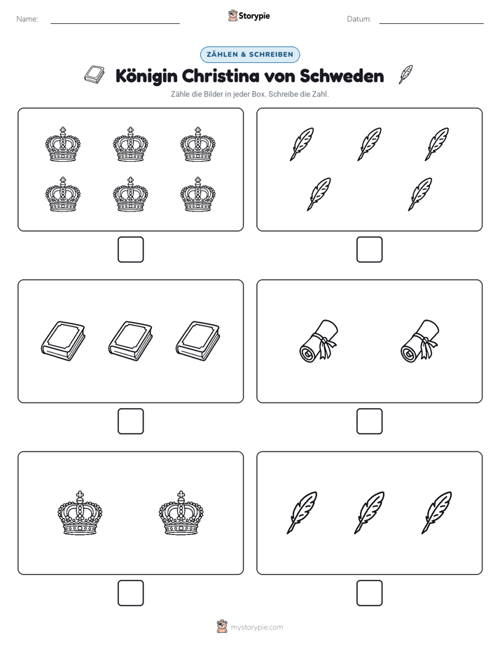 Zählen & Schreiben
