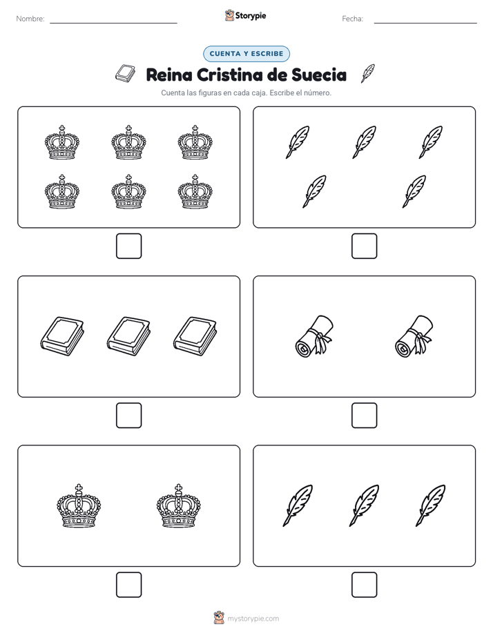 Cuenta y Escribe
