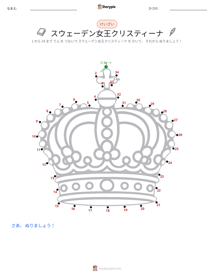 点つなぎ