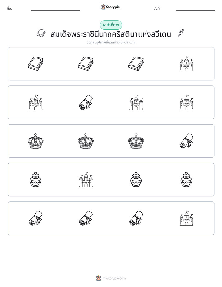 ตัวที่แตกต่าง
