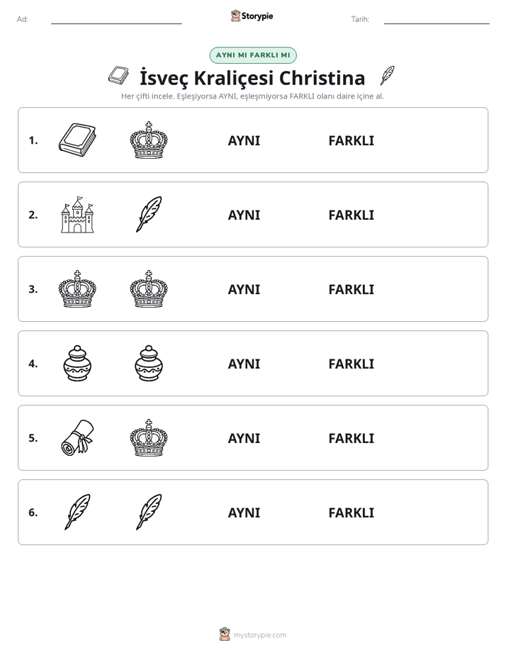 Aynı mı Farklı mı
