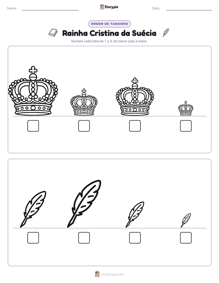 Ordem de Tamanho