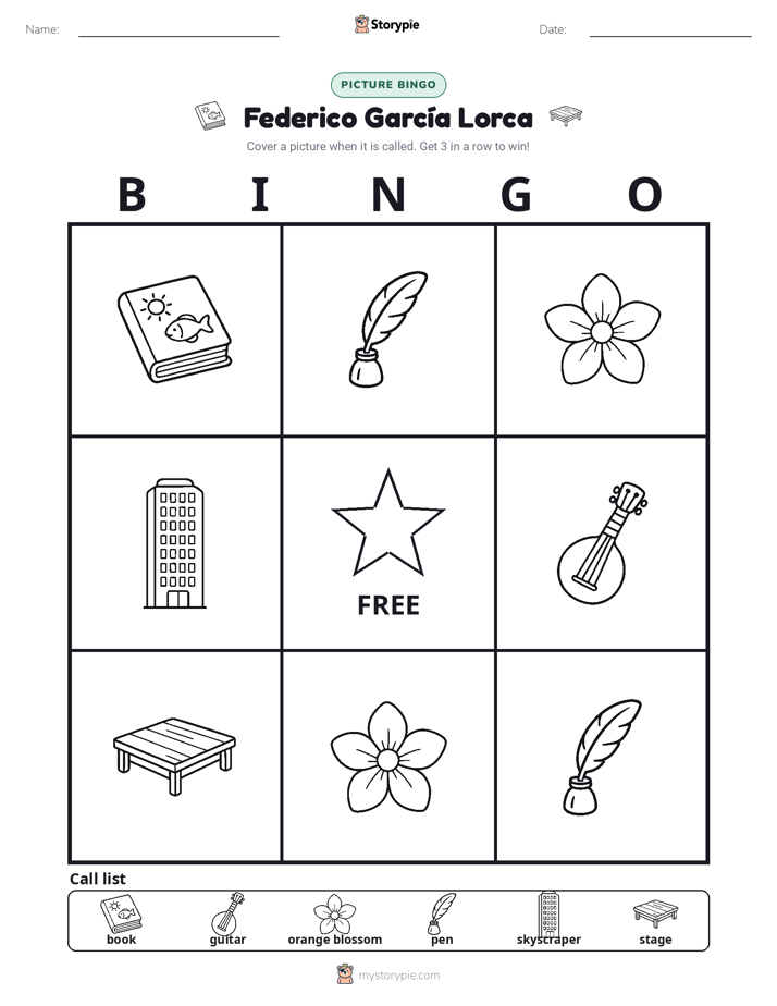 Picture Bingo