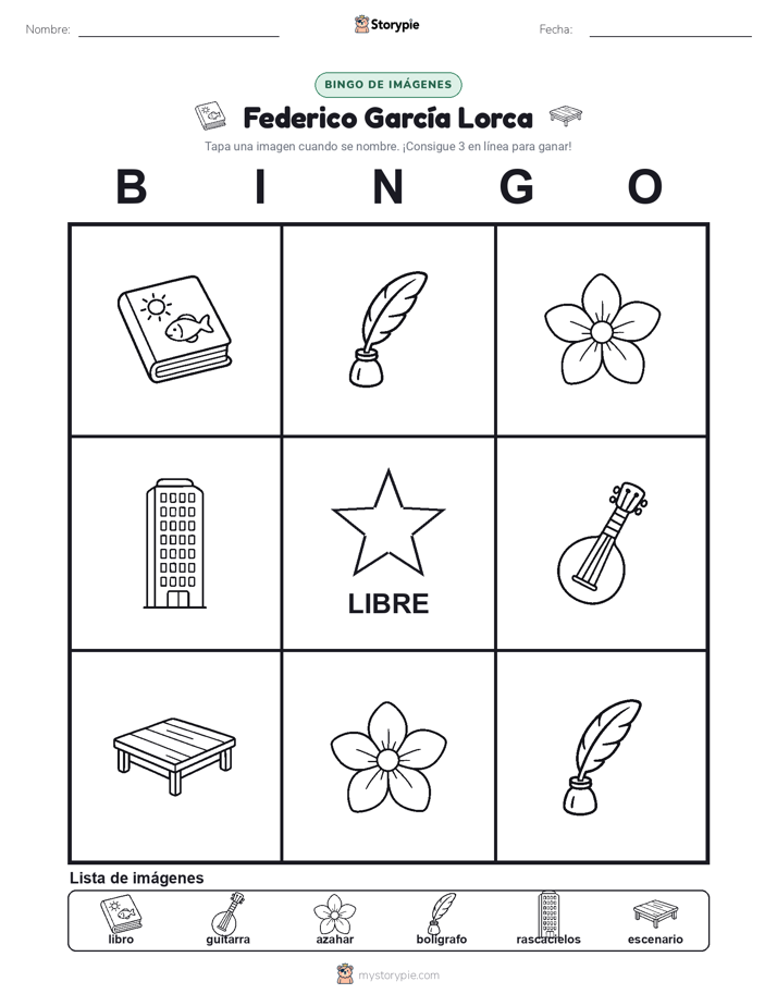 Bingo de Imágenes