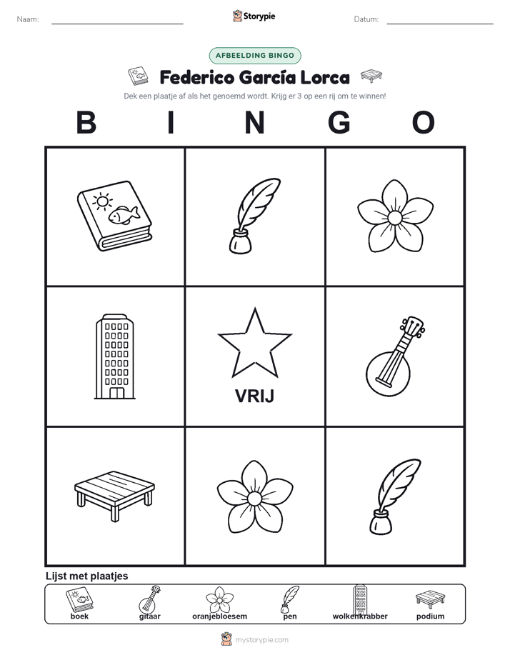 Afbeelding Bingo