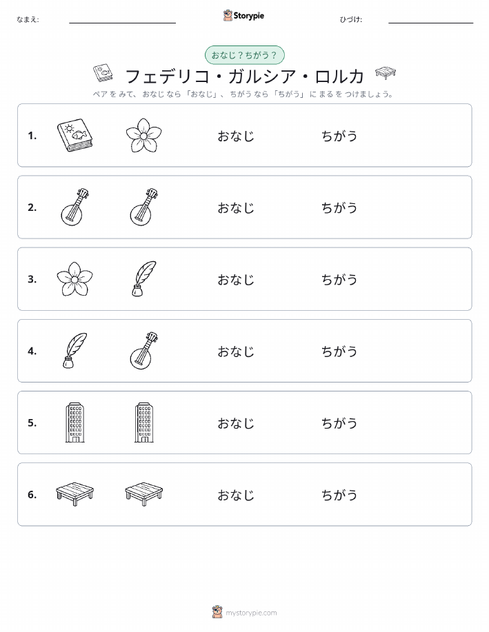 同じか違うか