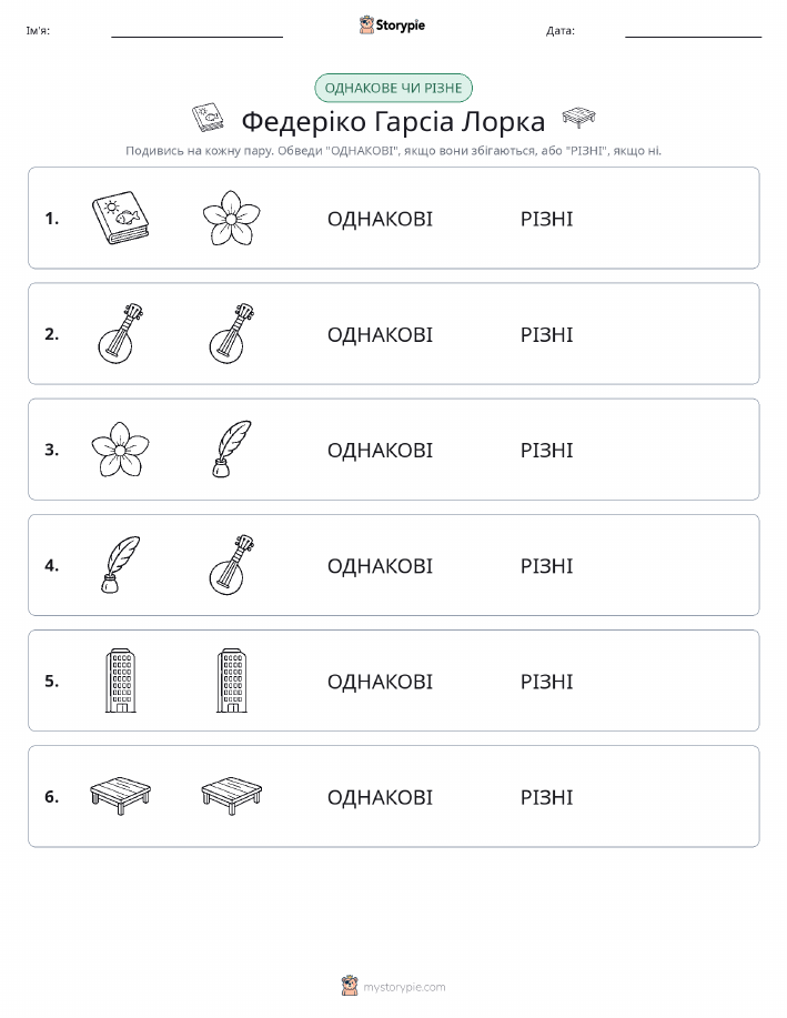 Однакові чи різні
