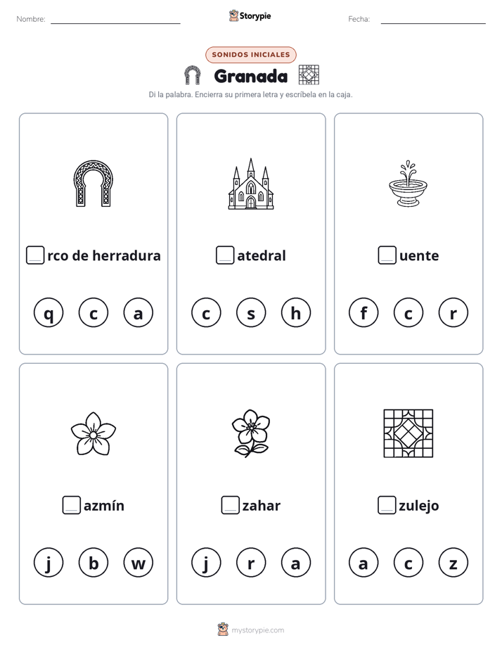Sonidos Iniciales