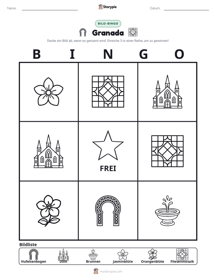 Bild-Bingo