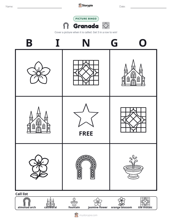 Picture Bingo