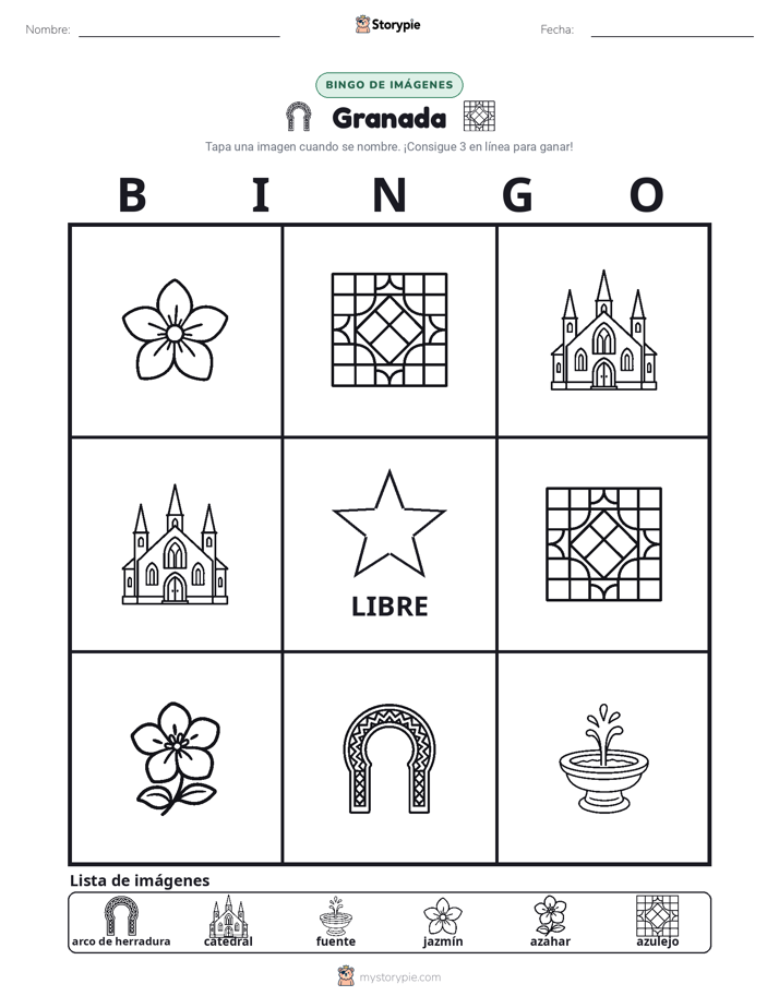 Bingo de Imágenes