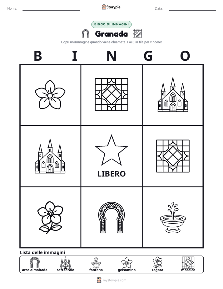 Bingo delle Immagini