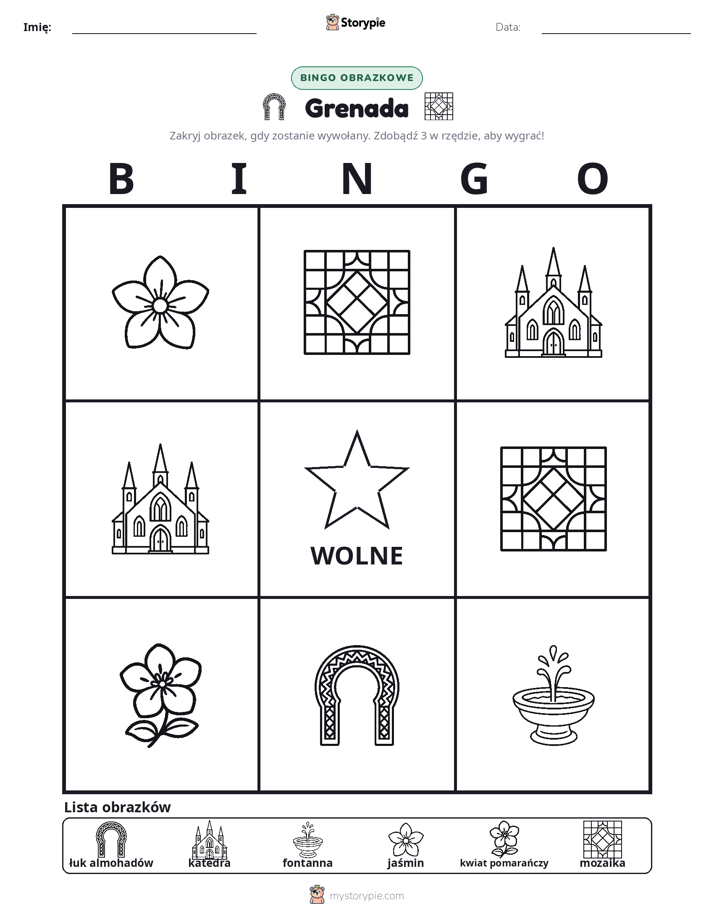 Bingo obrazkowe