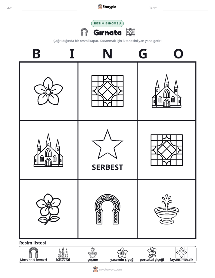 Resim Bingo